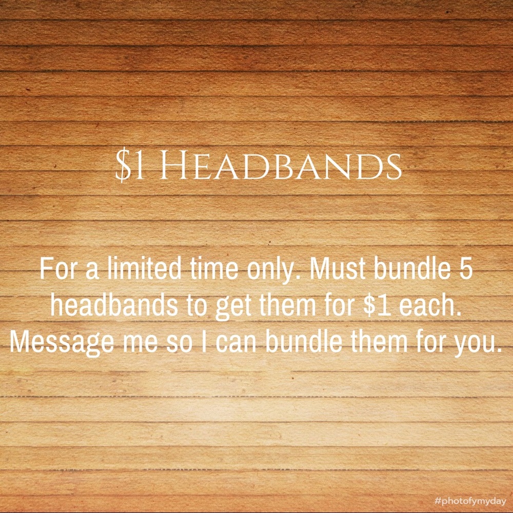 Headband Sale!